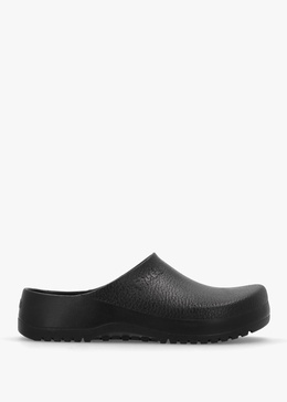 Men’s Super-Birki Polyurethane Black Clogs