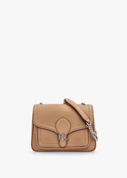 Small Bradley Convertible Camel Pebbled Leather Shoulder Bag