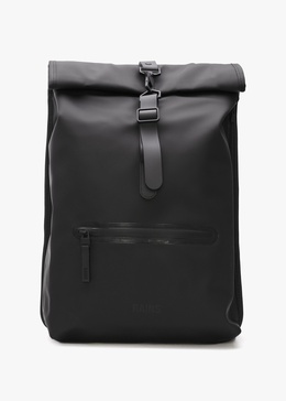 Rolltop W3 Black Backpack