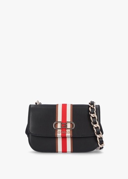 Nelka Black Cross-Body Bag