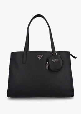 Power Play Tech Black Tote Bag