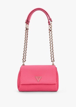 Etel Woven Watermelon Cross-Body Bag