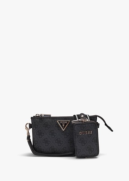 Mini Latona Tri Coal Logo Top Zip Cross-Body Bag