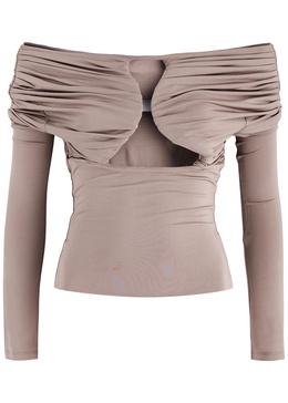 Axel cut-out stretch-jersey top 