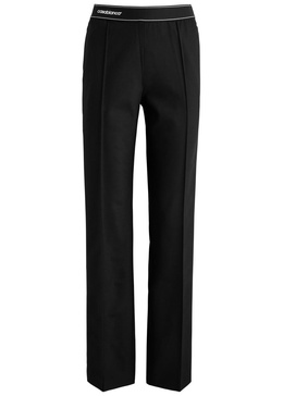 Sports straight-leg twill trousers 