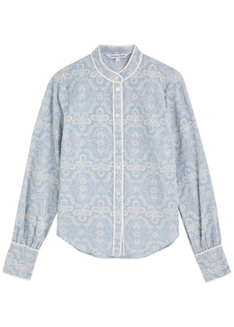 Thorp embroidered cotton blouse 