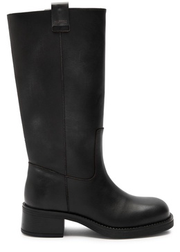 Sajan leather knee-high boots 