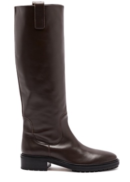 Henry knee-high leather boots