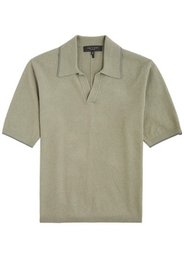 Johnny Zuma terry polo shirt 