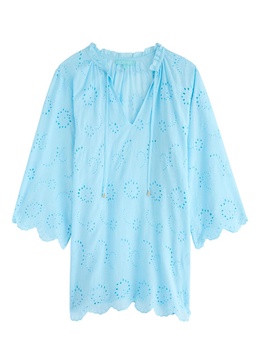 Lucy broderie anglaise cotton kaftan