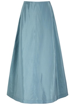 Isoldas satin maxi skirt