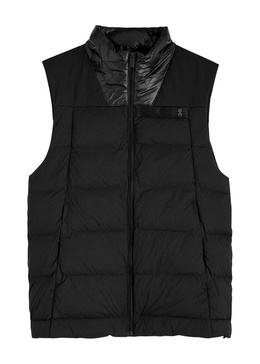 Challenger quilted shell gilet