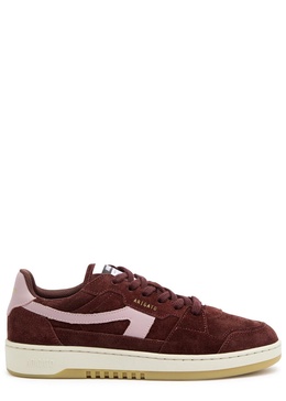 Dice-A panelled suede sneakers 