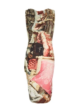 Fond printed stretch-jersey dress