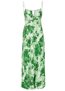 San Paolo floral-print maxi dress