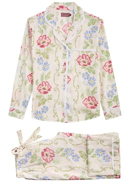 Dorothea printed cotton pyjama set