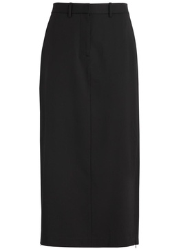 Wool maxi skirt 