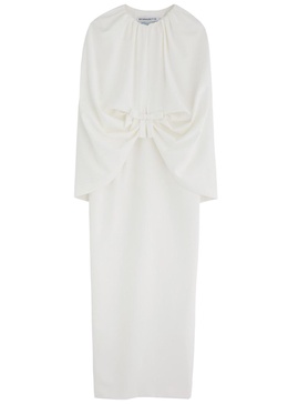 Gislene cape-effect jersey maxi dress