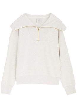 Catherine half-zip stretch-jersey sweatshirt