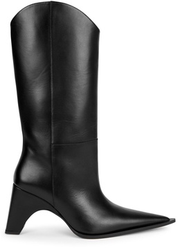 Bridge 90 leather mid-calf boots 