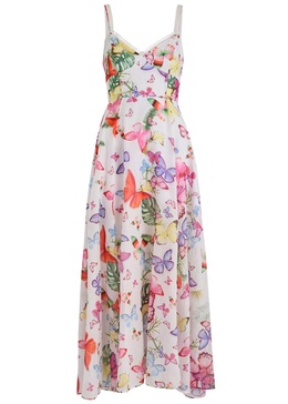 Iraso printed cotton-blend maxi dress 