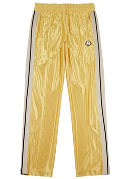 8 Moncler Palm Angels satin-jersey track pants