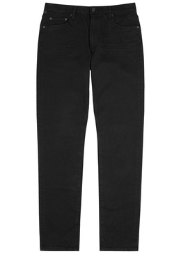 London black slim-leg jeans