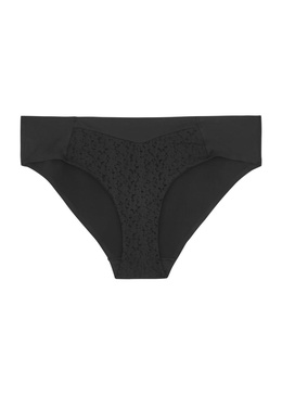 Norah lace-panelled briefs 