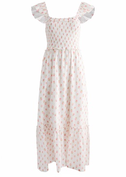 Guinevere floral-print cotton maxi dress 