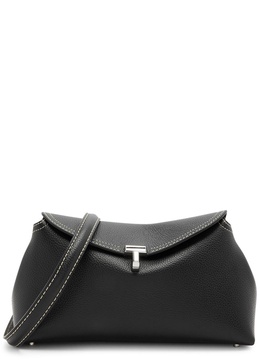 T-Lock leather clutch 