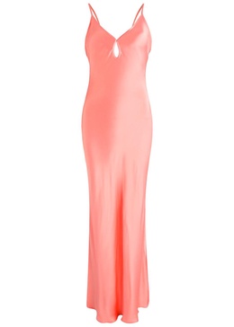 Cedar City satin maxi dress