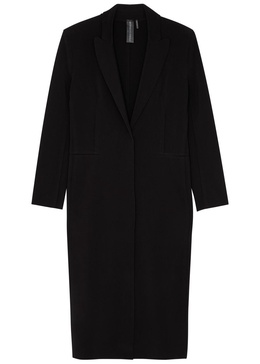 Stretch-jersey coat 