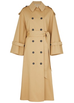 Alanis stretch-cotton trench coat 