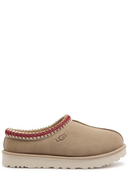 Tasman suede flatform slippers