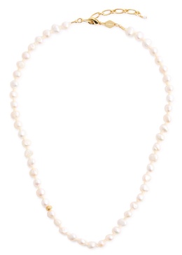 Petit Stellar Pearly beaded pearl necklace