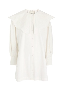 Mimi broderie anglaise cotton mini dress 