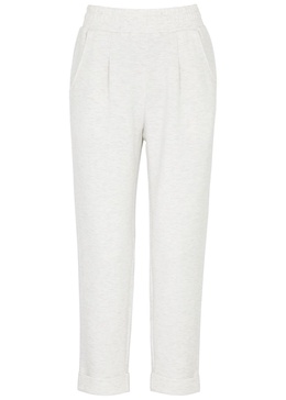 The Rolled stretch-jersey sweatpants 