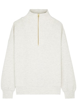 Hawley half-zip stretch-jersey sweatshirt