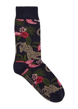 Soleia cotton-blend socks