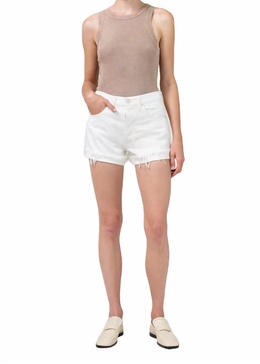 frieda cuff short in chalk