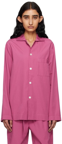 Purple Long Sleeve Pyjama Shirt