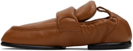 Tan Padded Loafers