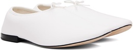 White Lucien Loafers