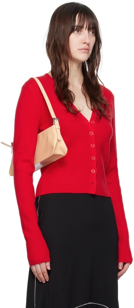 Red Camelie Cardigan