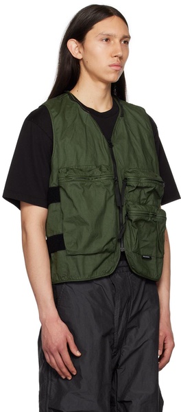 Green Coated Vest