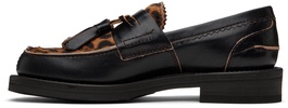 Black & Brown Tassel Loafer