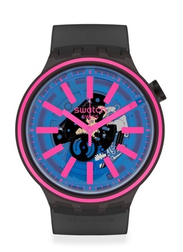 Swatch BIG BOLD Swiss Quartz Silicone Strap