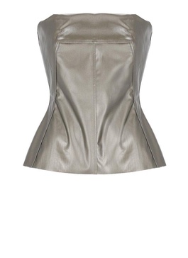 Rick Owens Strapless Bustier Top