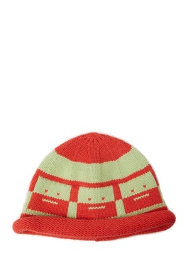 Acne Studios Face Logo Intarsia Beanie