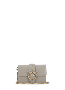 Pinko Love Micro Logo Plaque Shoulder Bag